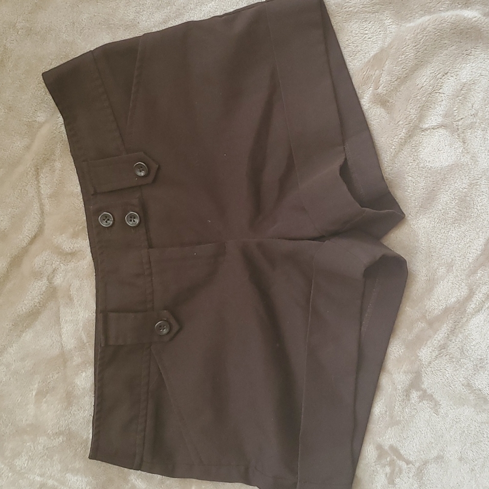 Brown dress shorts